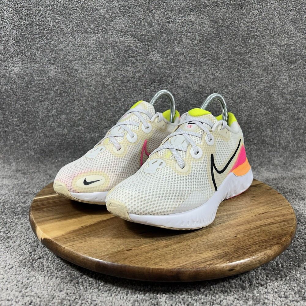 Nike Renew Run CK6360-005 Women’s Size 7.5 White Athletic Running Shoes Used - Picture 5 of 12